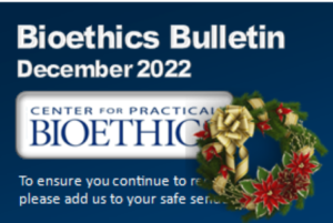 December 2022 Monthly Email Newsletter