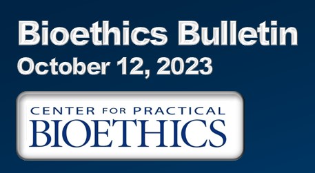 Bioethics Bulletin Header.