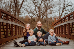 Ryan and his family.