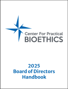 Front cover of 2025 board book with new logo.