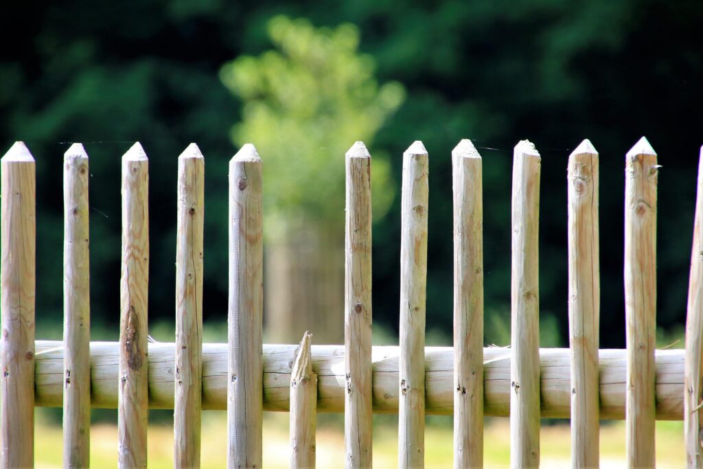 A fence representing a barrier.