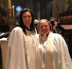 Rev. Roberts and her wife.