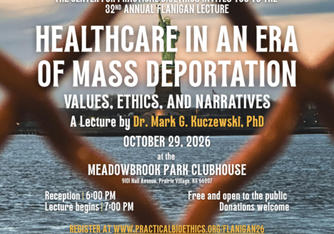 Flanigan Lecture 2026 logo.